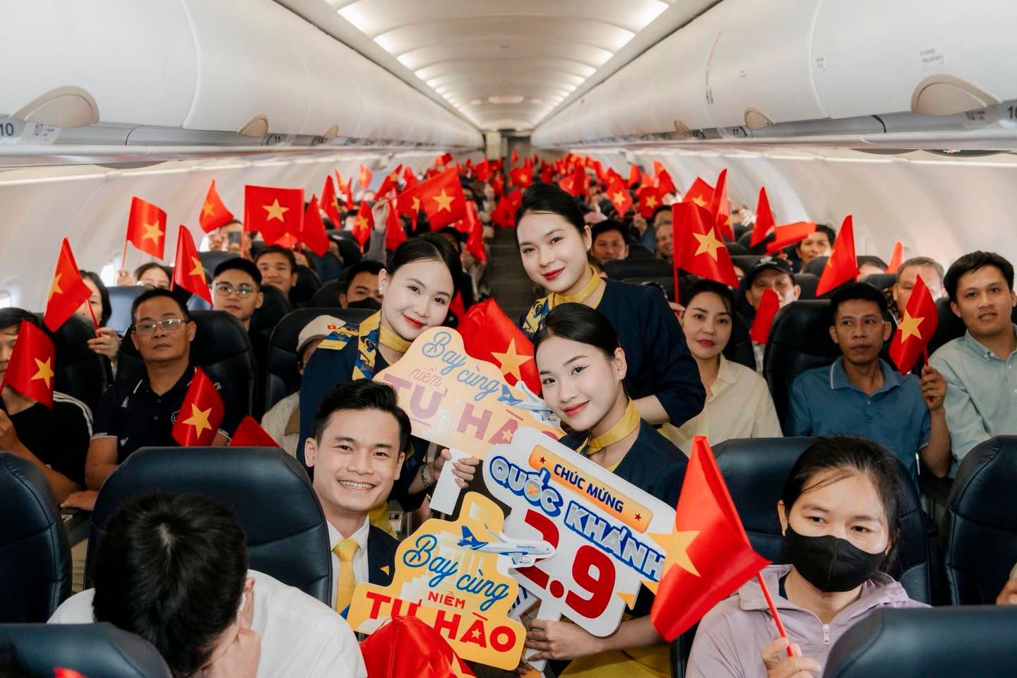 Vietravel Airlines cũng tổ chức minigame đặc biệt dành riêng cho ngày 2/9.