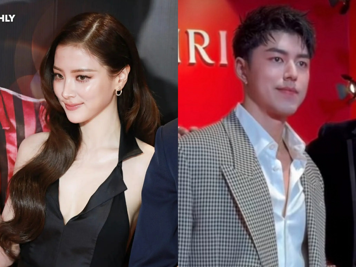Nine được cho là đã bơ đẹp Baifern, xem đối phương như “không khí” trong lần chạm mặt ở buối chiếu vở nhạc kịch Muang Maya mới đây. Ảnh: Dailynews