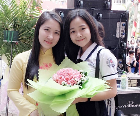 Tam Triều Dâng thời còn đi học tại trường THPT Vạn Hạnh, TP.HCM