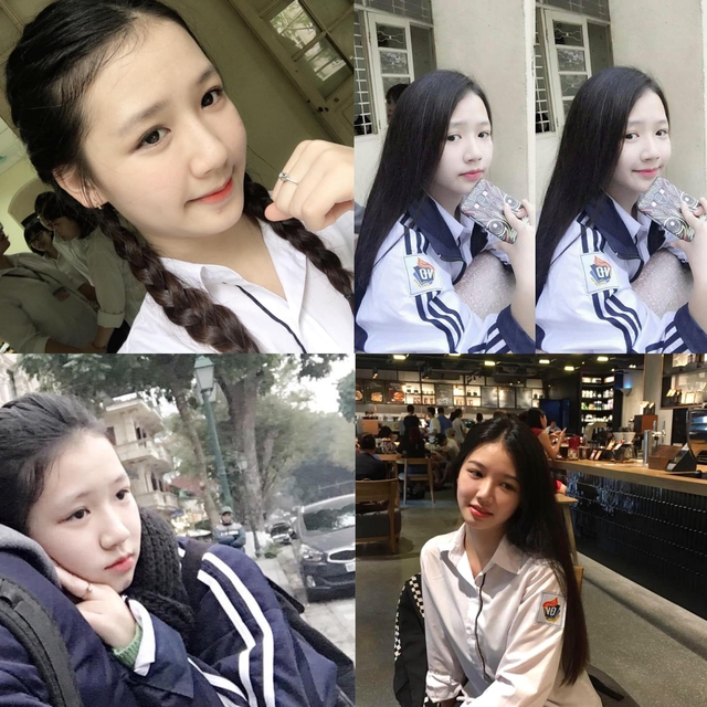 AMEE thời còn đi học đã sở hữu vẻ ngoài xinh xắn và nét đáng yêu quen thuộc