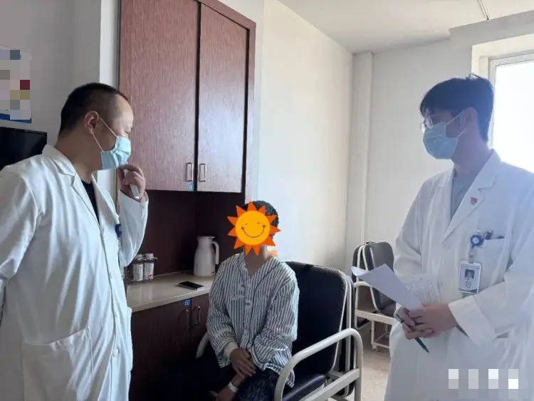 Bệnh nhân bắt đầu hồi phục sau 38 ngày nằm viện (Ảnh từ BV)