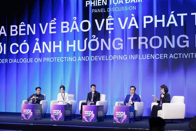 Phiên tọa đàm Đối thoại đa bên về bảo vệ và phát triển hoạt động của người có ảnh hưởng trong môi trường số