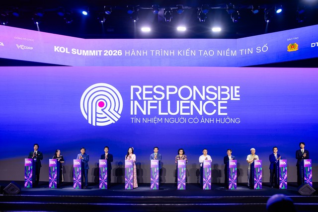 KOL Summit 2026: 34 CLB Niềm tin số và 1.500 khách mời ký cam kết đồng hành kiến tạo niềm tin số