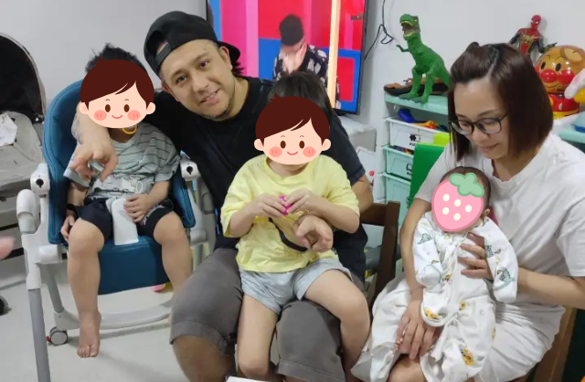Trương Trí Hằng 1 mình nuôi 8 miệng ăn và còn phải trả tiền thuê người giúp việc phụ vợ việc nhà. Ảnh: Sina.