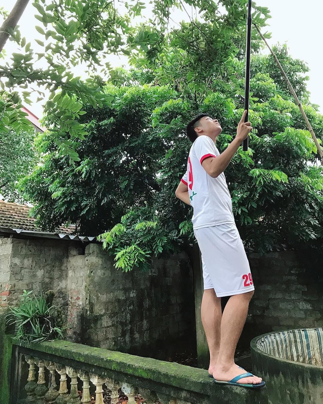 Sân vườn. Ảnh: MXH