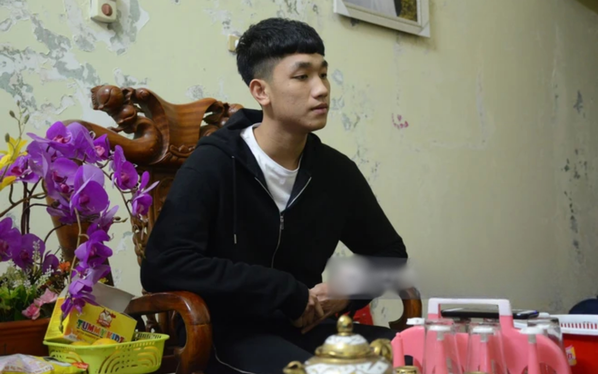 Căn nhà ở quê của Trọng Đại
