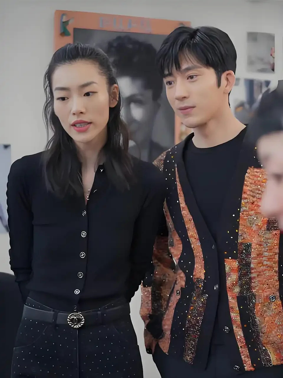 Tỉnh Bách Nhiên - Lưu Văn được cho là đã bí mật kết hôn với nhau. Ảnh: Weibo