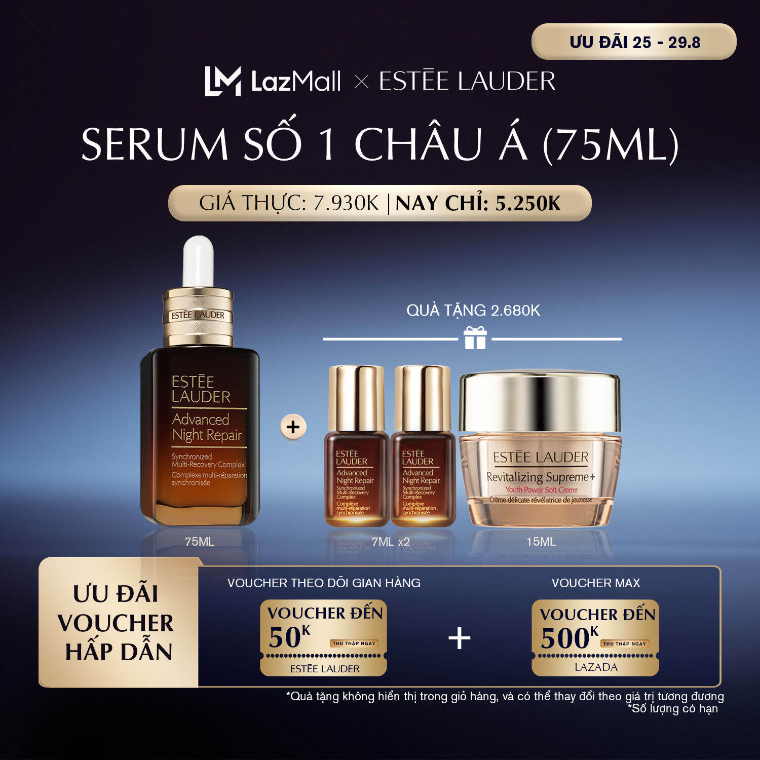 9.9 Lazada tung deal mỹ phẩm highend: Bobbi Brown, Sulwhasoo, Estee Lauder... đều góp mặt, chị em rốp rẻng sắm đồ skincare cho mùa thu thôi!