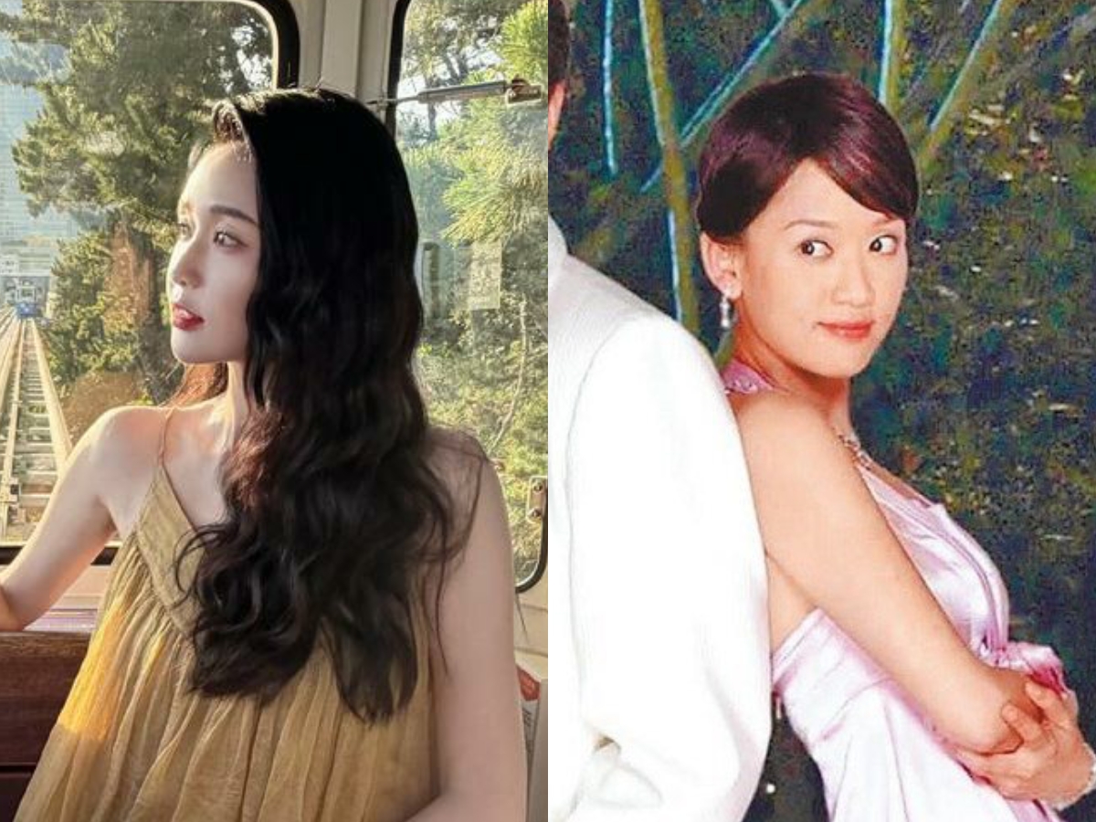 Công chúng kinh ngạc vì Trần Kiều Ân ở hiện tại (ảnh trái) gần như chẳng thay đổi 1 chút nào so với thời điểm cách đây hơn 20 năm. Ảnh: Sohu