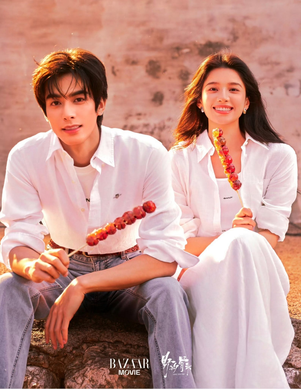 Showbiz Trung Quốc đang râm ran tin Tống Uy Long và Trương Tịnh Nghi phim giả tình thật. Ảnh: Weibo.