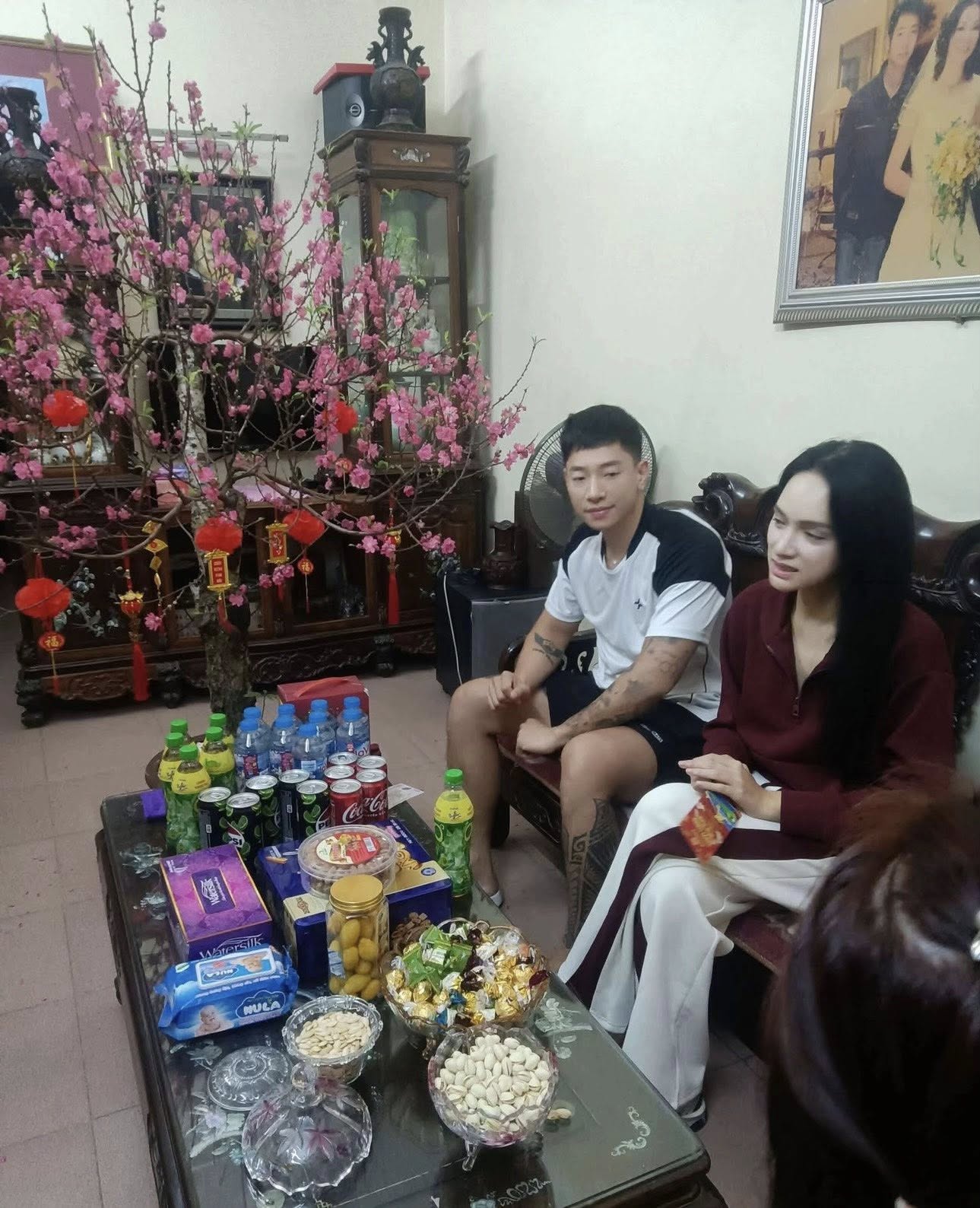Tết năm 2026, Hương Giang từng về quê nhà Phú Cường để đón Tết cùng gia đình