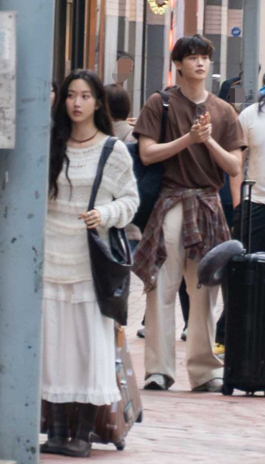 Moon Ga Young - Lee Jong Suk hợp tác cùng nhau ở bộ phim Law And The City. Ảnh: Nate
