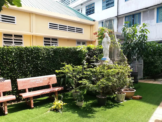 Không gian sống xanh của các cụ tại Mái ấm Thiên Ân