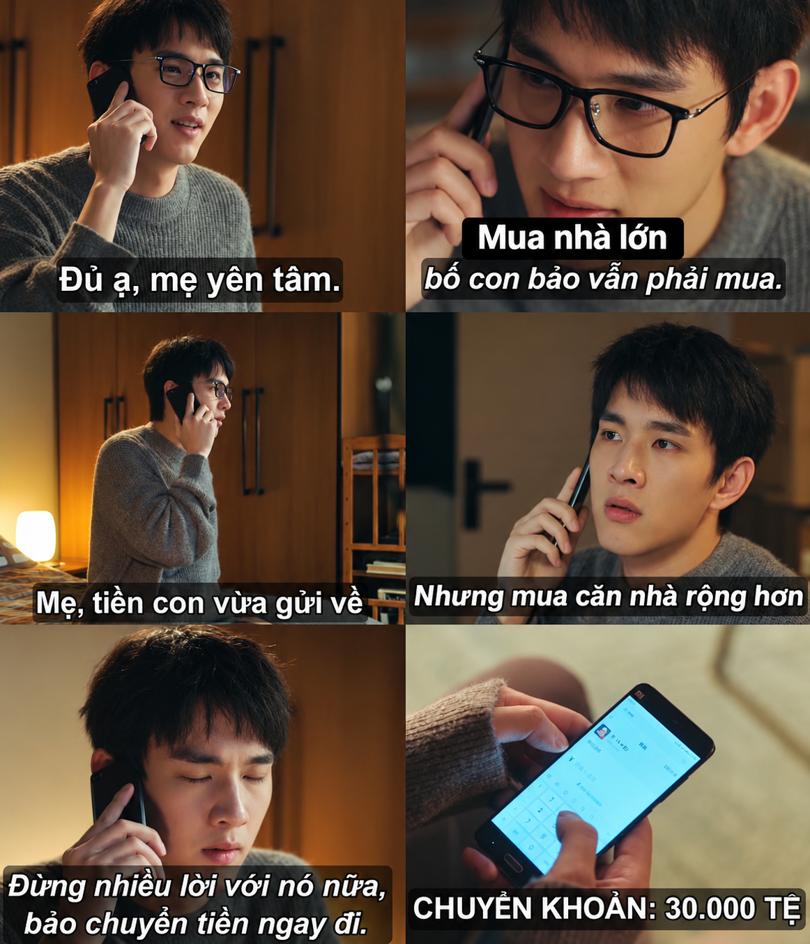 Nhân vật Tôn Viễn Chứ là một người có quá nhiều gánh nặng, áp lực công việc tới cuộc sống