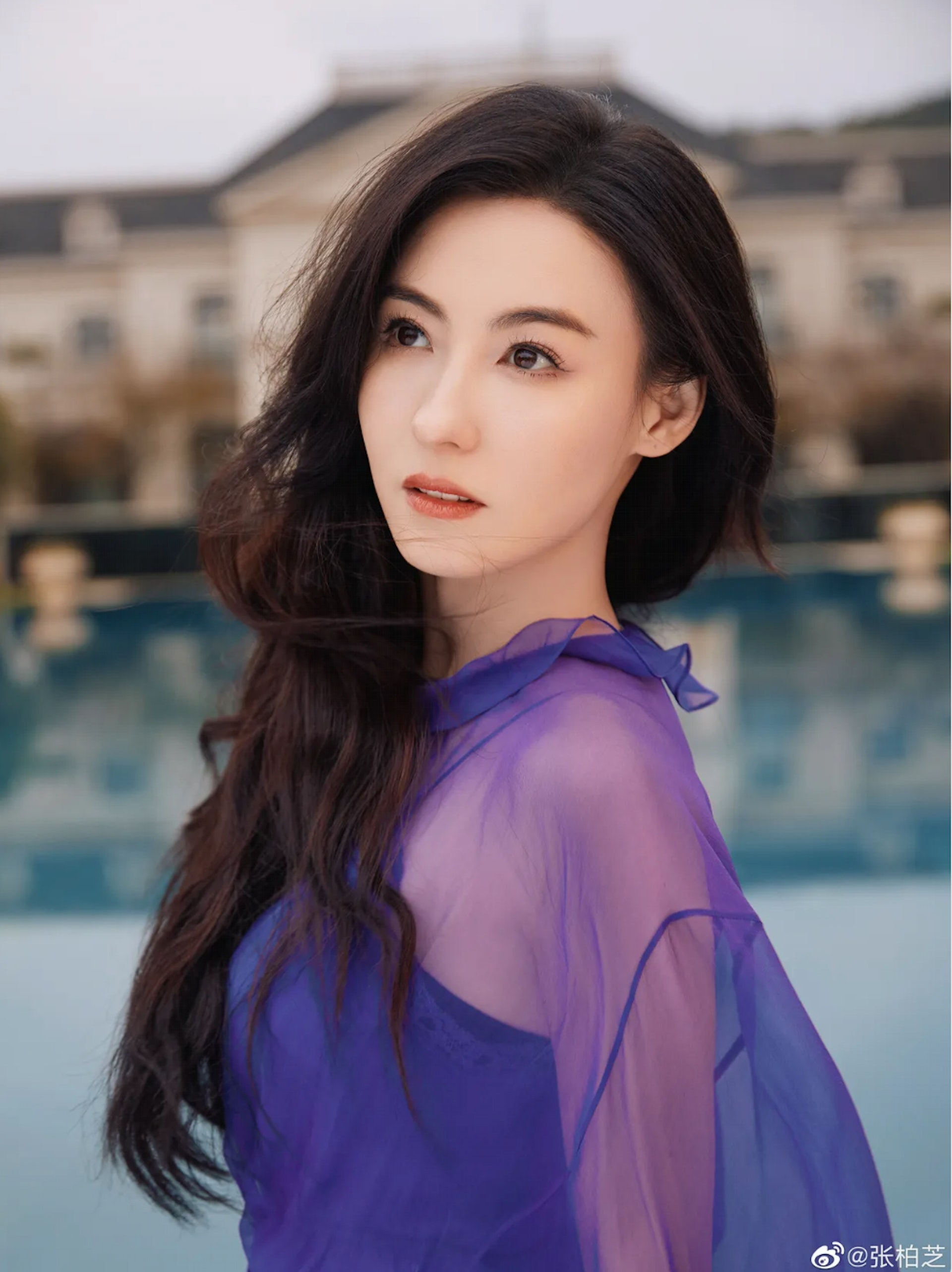 Trương Bá Chi từng là 1 trang nhan sắc đình đám. Ảnh: Weibo