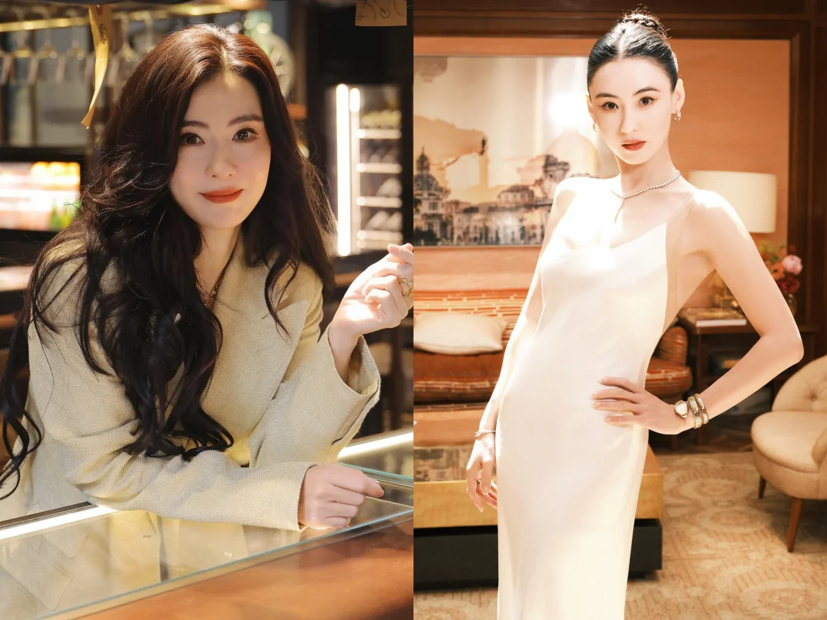 Nhưng hiện tại, cô đã ở độ tuổi trung niên và có 3 con, nên lão hóa là điều không thể tránh khỏi. Ảnh: Weibo