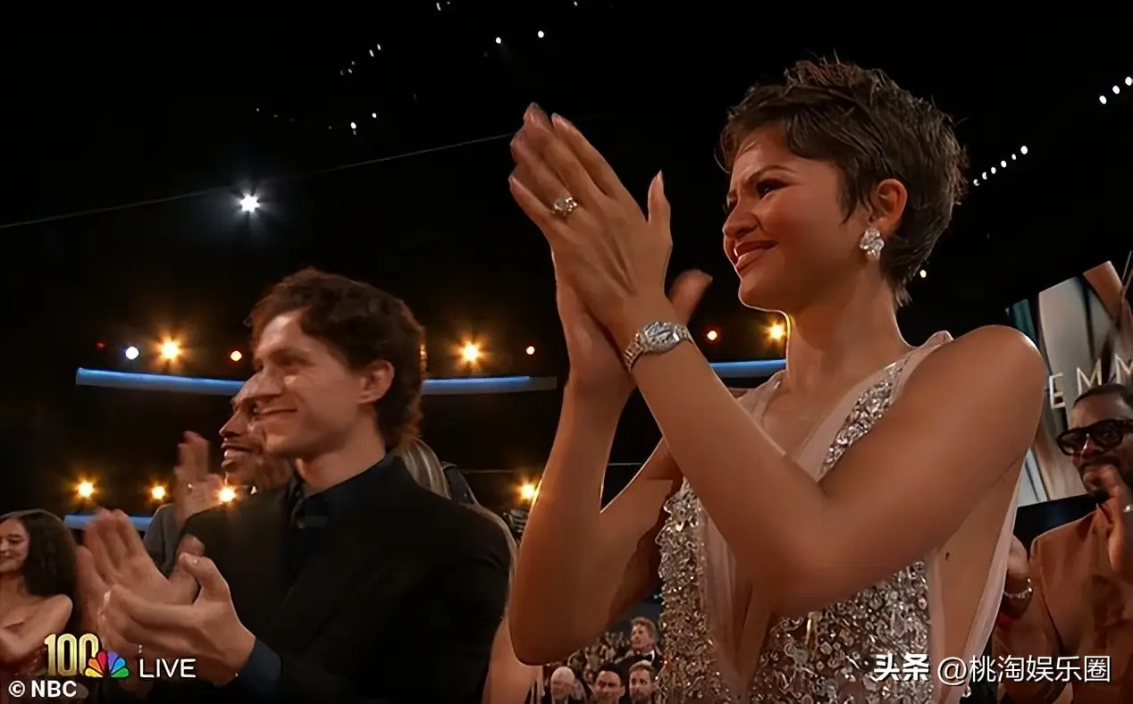 Tom Holland âm thầm ủng hộ, đồng hành cùng Zendaya. Ảnh: NBC.