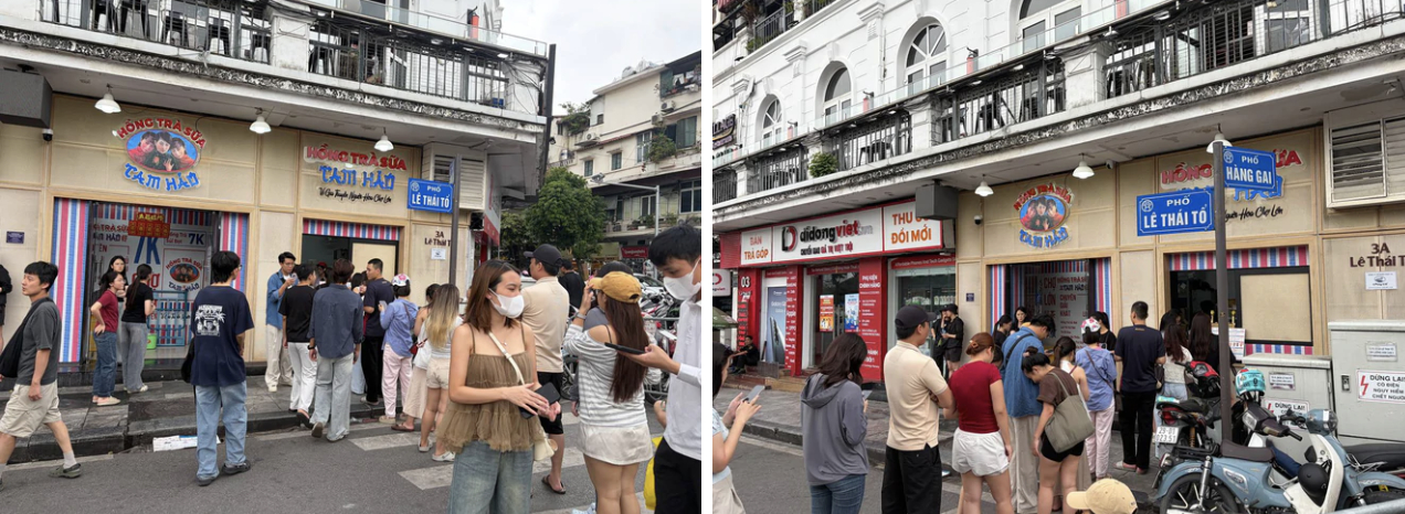 Trà sữa từ 7.000 đồng bước vào “sân chơi” của Starbucks, Highlands, Phúc Long ở Hồ Gươm