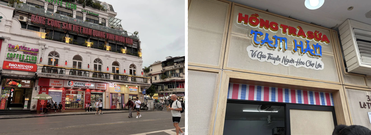 Trà sữa từ 7.000 đồng bước vào “sân chơi” của Starbucks, Highlands, Phúc Long ở Hồ Gươm