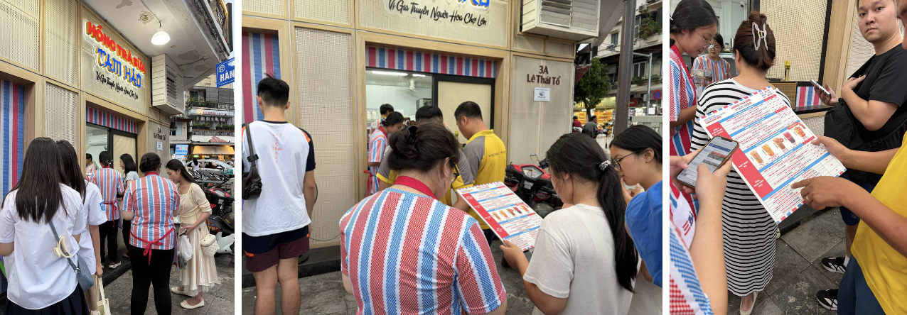 Trà sữa từ 7.000 đồng bước vào “sân chơi” của Starbucks, Highlands, Phúc Long ở Hồ Gươm