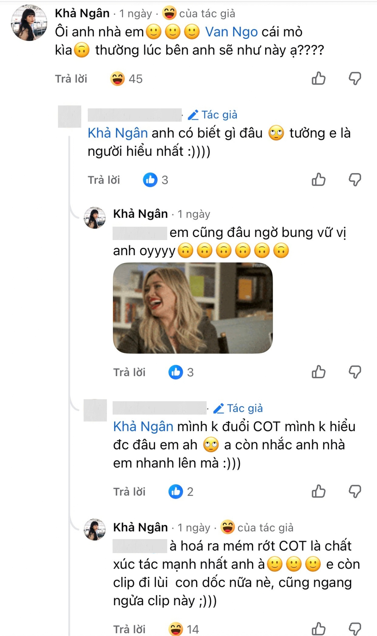Khả Ngân không ngờ khi không có mặt mình thì Nhan Phúc Vinh 