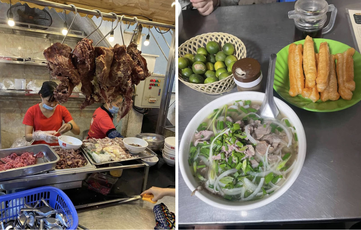 Phát hiện quán phở Hà Nội từng có lò mổ bò ngay phía sau bếp, bát 100.000 đồng chứa đủ phần ngon nhất của con bò