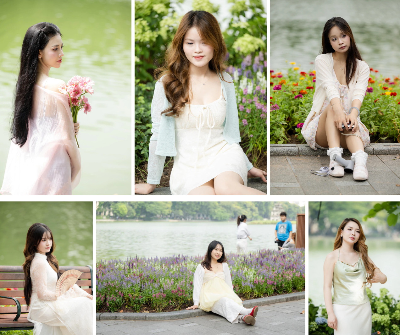 “Quyết không để các nàng thơ nhàm chán”: Hồ Gươm lại thay thảm hoa mới, Hà Nội dạo này thơ thế nhỉ!