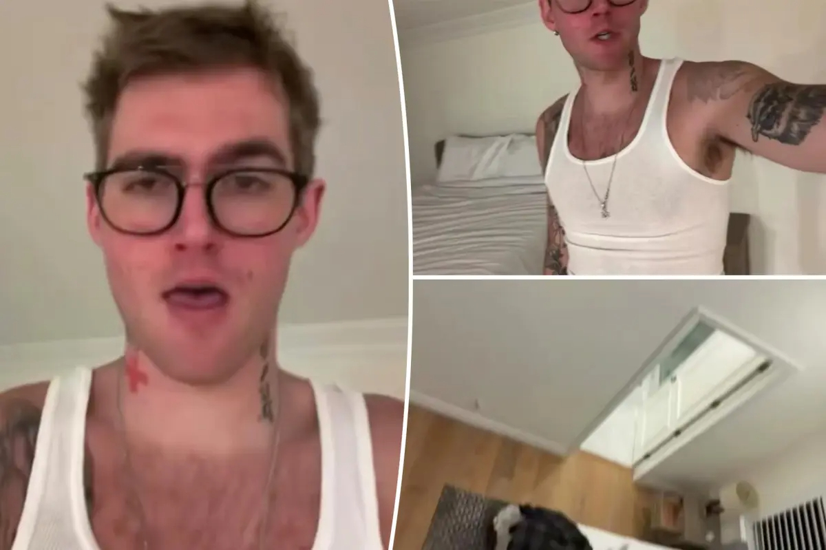 Vài tiếng trước khi qua đời, Presley Gerber đã quay video giới thiệu không gian sinh hoạt bên trong cơ sở cai nghiện mà mình lưu trú. Ảnh: Page Six. 