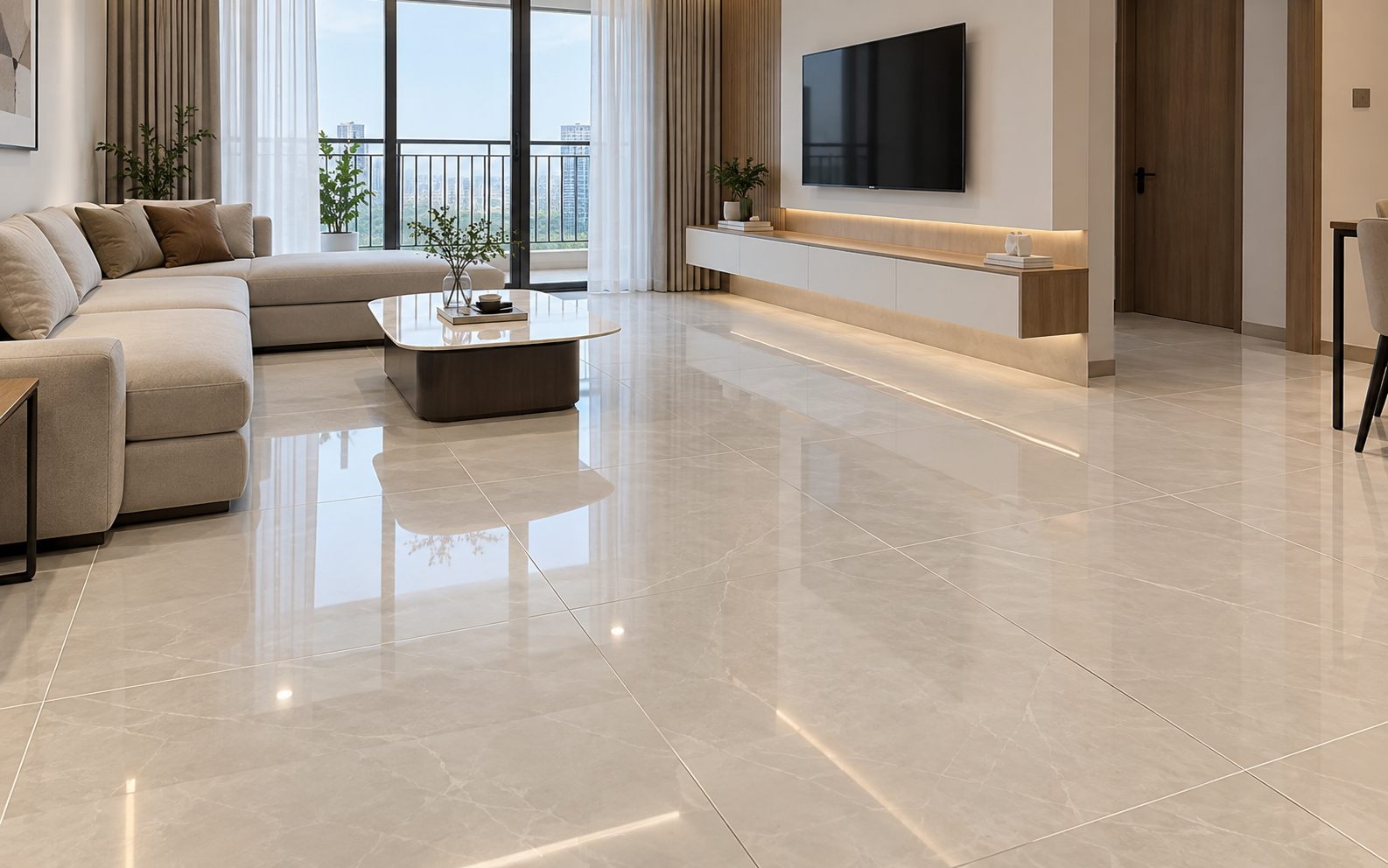 Tại sao ngày càng nhiều gia đình không còn làm nền nhà bằng gạch hoa? 2 vật liệu thay thế giúp nhà sáng, dễ phối nội thất hơn
