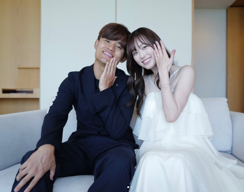  Trước khi công bố kết hôn, Takefusa Kubo và Haruka Fukuhara không để lộ hình ảnh hay thông tin nào cho thấy họ đang yêu nhau. Ảnh: Instagram. 