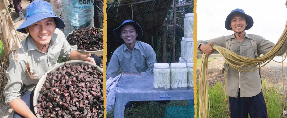 Khoai Lang Thang lúc bắt đầu làm YouTuber.