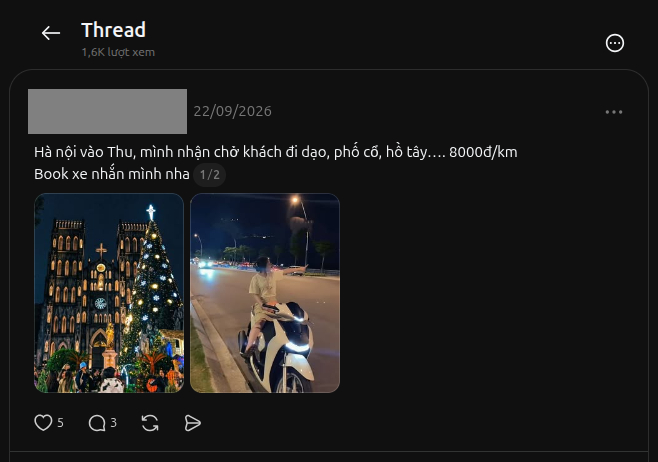 Gallery - Nở rộ nhu cầu thuê người làm thay mọi việc: Đi dạo đón thu Hà Nội 40k/ giờ, nhận hàng hộ 50k/ lượt - image 7
