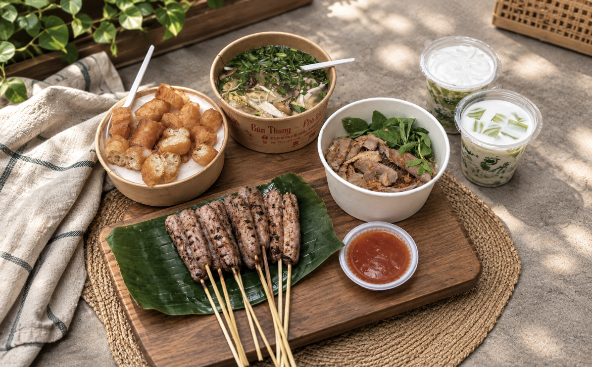 Từ bát cháo trai ấm nóng đến chè cốm bưởi dừa non: Hoá ra có thể tìm thấy cả mùa thu trong một lần order