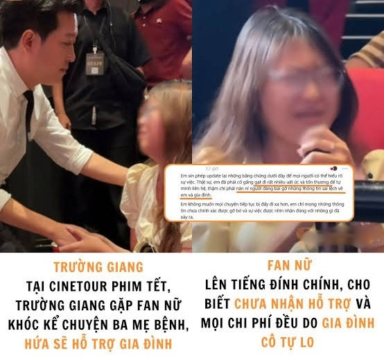 Câu chuyện về lời hứa của Trường Giang bất ngờ ồn ào trở lại. (Ảnh: MXH)