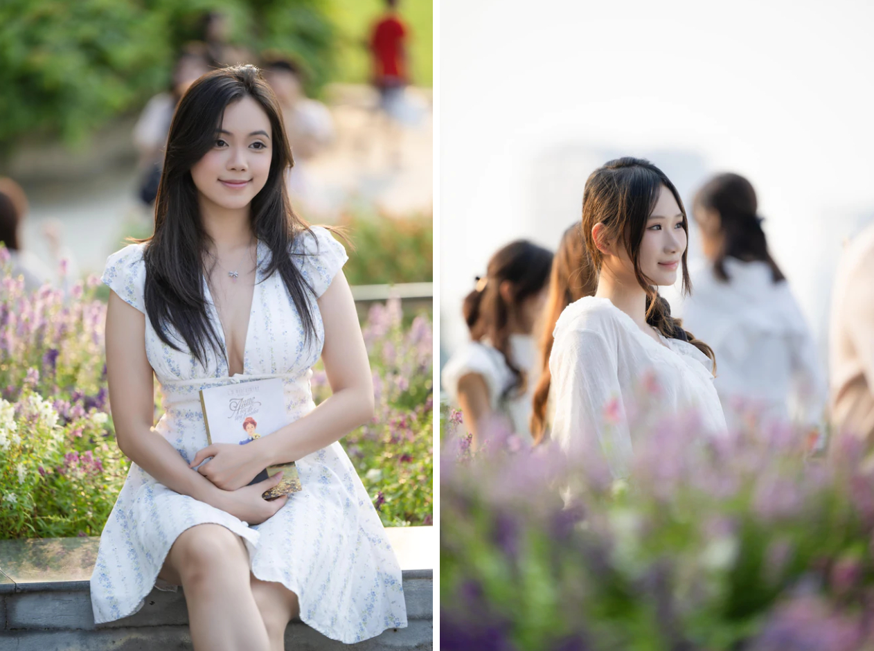Vài ngày gần đây, Công viên An Hoà được nhiều bạn trẻ mang theo máy ảnh và phụ kiện tới để “săn” từng góc đẹp.