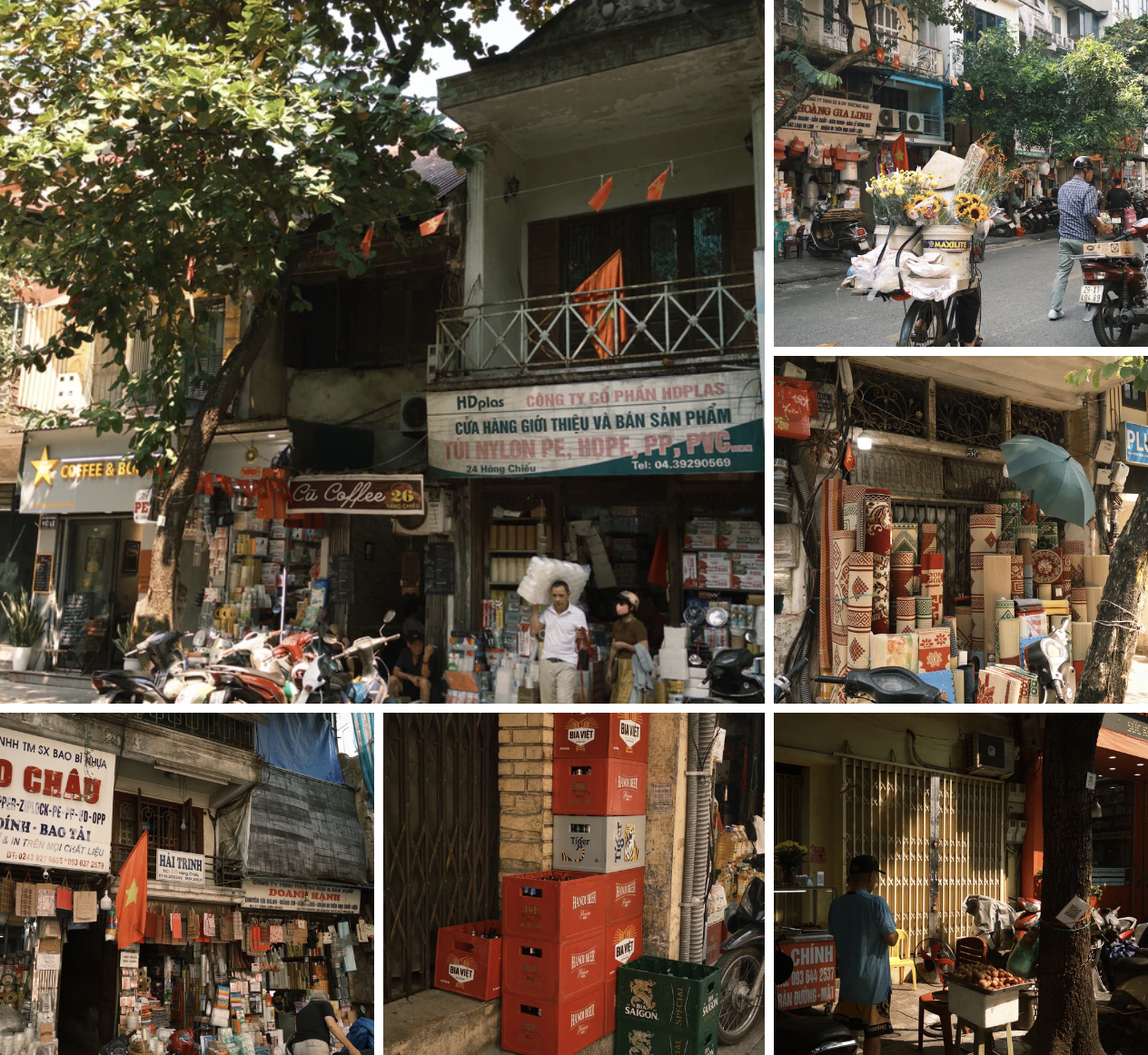 Tại những con phố cổ, ánh nắng nhẹ phủ lên tường cũ, cửa sổ gỗ và những quán cà phê nhỏ, tạo nên thứ ánh sáng vàng rất đặc trưng của những ngày giao mùa. Ảnh: @thichchupchep
