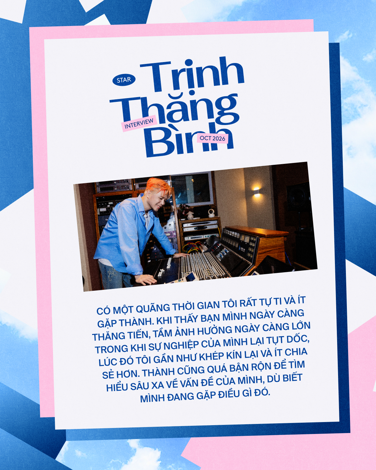Gallery - Trịnh Thăng Bình: Tôi nghĩ đôi khi có những mối quan hệ cá nhân không cần phải thông báo rầm rộ - image 4
