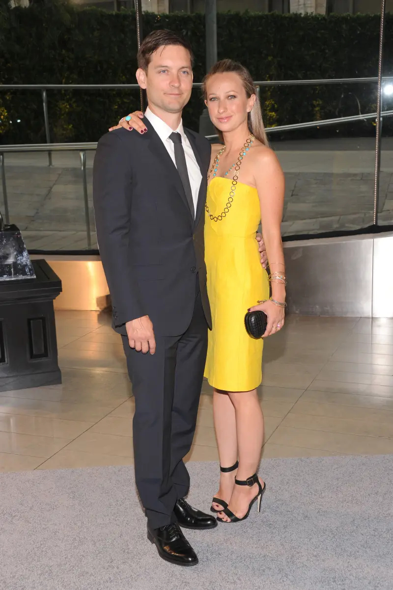 Vợ chồng Tobey Maguire và Jennifer Meyer chính thức ly hôn sau 10 năm sống ly thân vào cuối tháng 9. Ảnh: Getty Images.