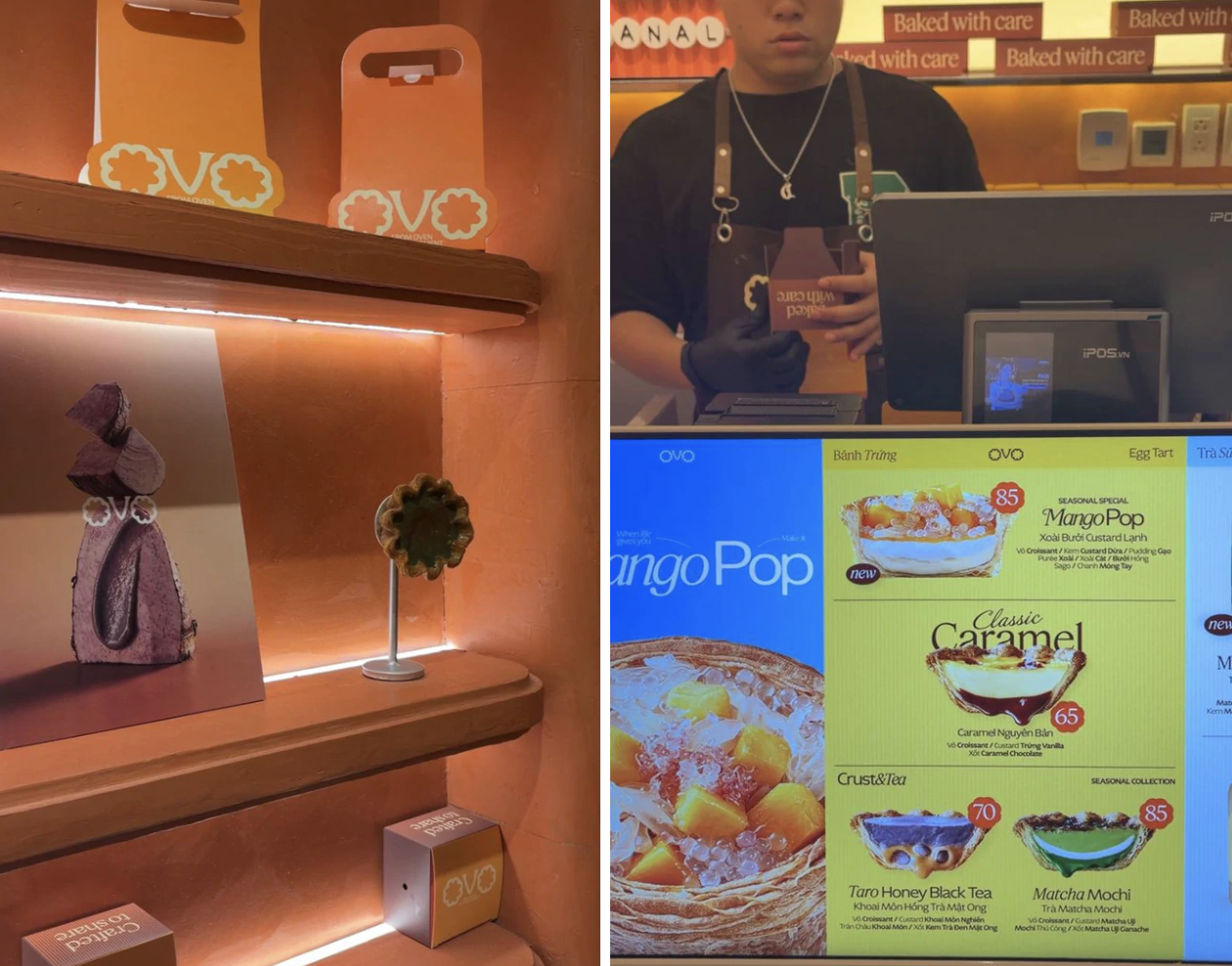 Cửa hàng của OVO tại Hanoi Centre có thiết kế hiện đại và chỉn chu