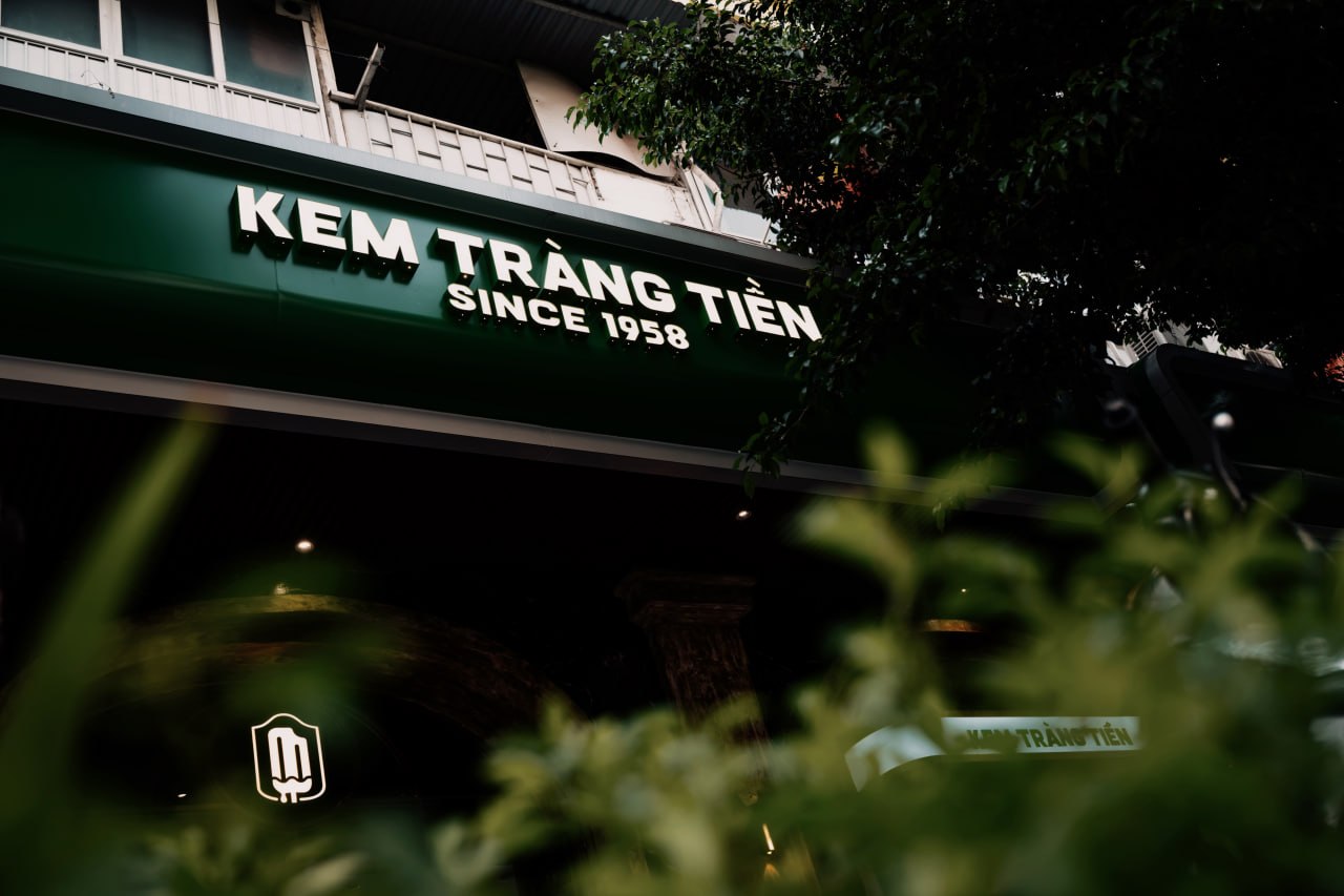 Kem Tràng Tiền khai trương ngày 1/8/2026 dưới mô hình Heritage Flagship Store.
