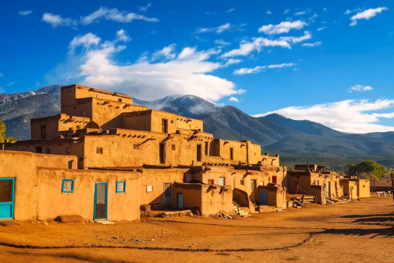 Taos Pueblo tại bang New Mexico, Mỹ