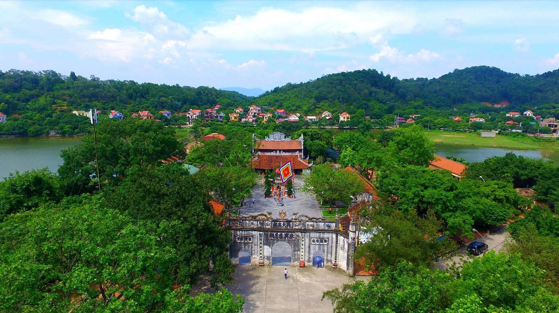 Khu di tích Côn Sơn Kiếp Bạc. Ảnh: Sưu tầm