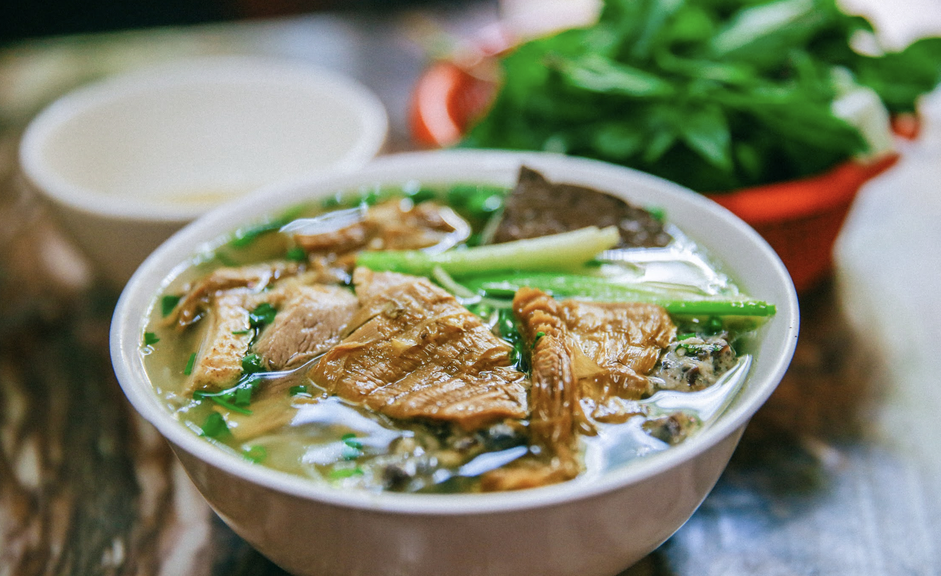 Cận cảnh bát bún ngan Nhàn