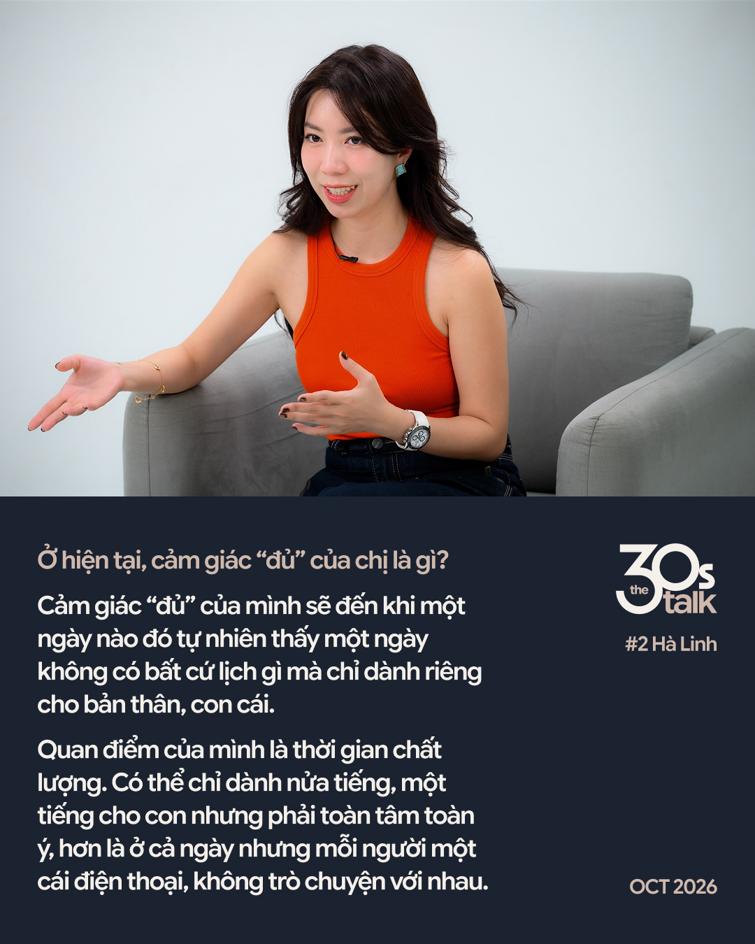 The30s TALK #2 - Hà Linh “Nghiện Nhà”: Còn thấy tôi xuất hiện trên mạng nghĩa là tôi vẫn còn cần kiếm tiền