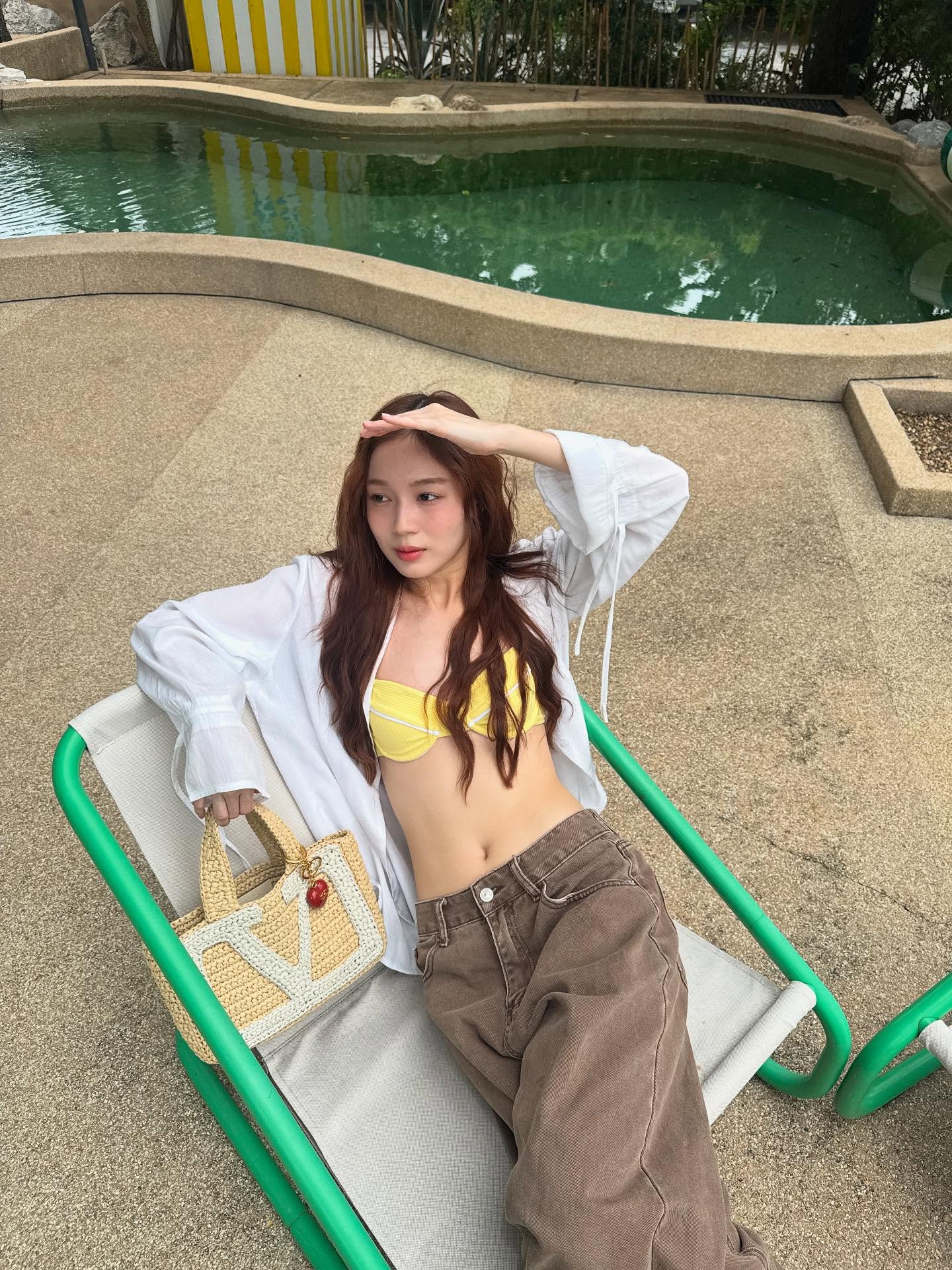Nữ diễn viên công khai gia thế để phủ nhận tin mình được đại gia bao nuôi. Ảnh: Instagram.