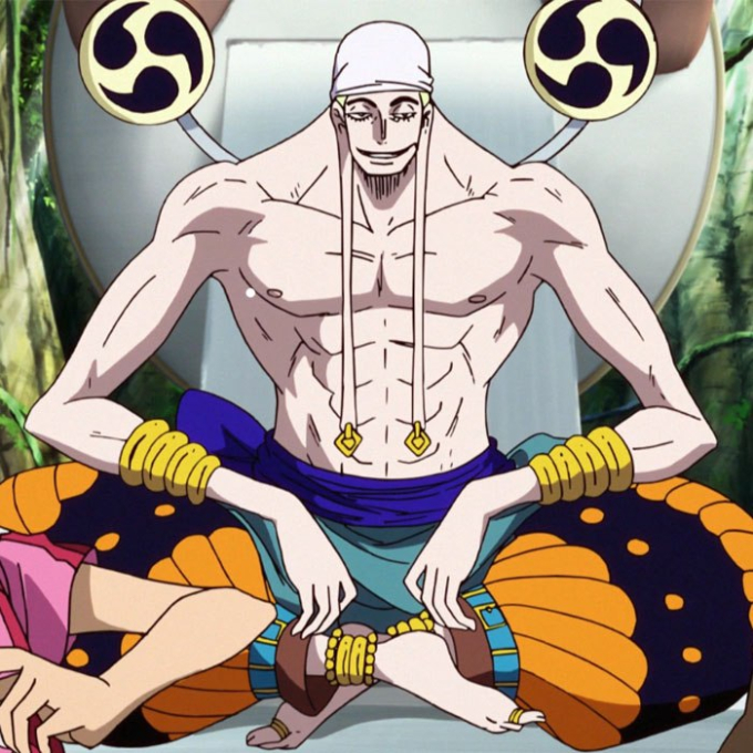 Ngoại hình của Enel trong anime One Piece