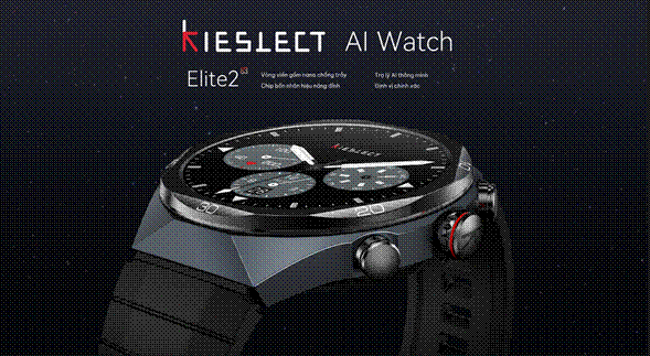 Kieslect chính thức trình làng Elite 2 - Smartwatch AI thế hệ mới tại Việt Nam