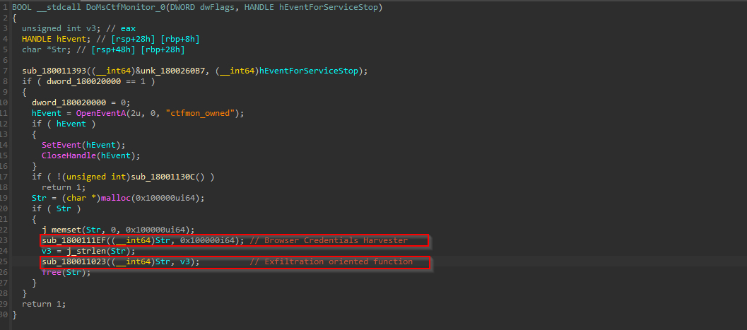 Mã độc này chứa 2 chương trình nhằm thu thập thông tin đăng nhập trên trình duyệt và đánh cắp dữ liệu thu thập được.