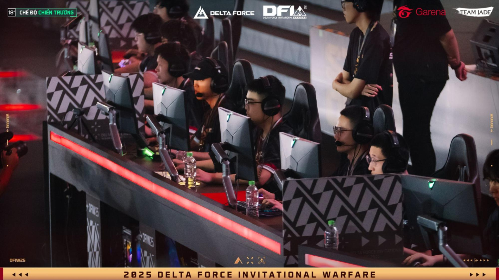 Toàn bộ màn hình thi đấu của tuyển thủ tại giải đấu đều sử dụng màn hình ANT25DVFIL