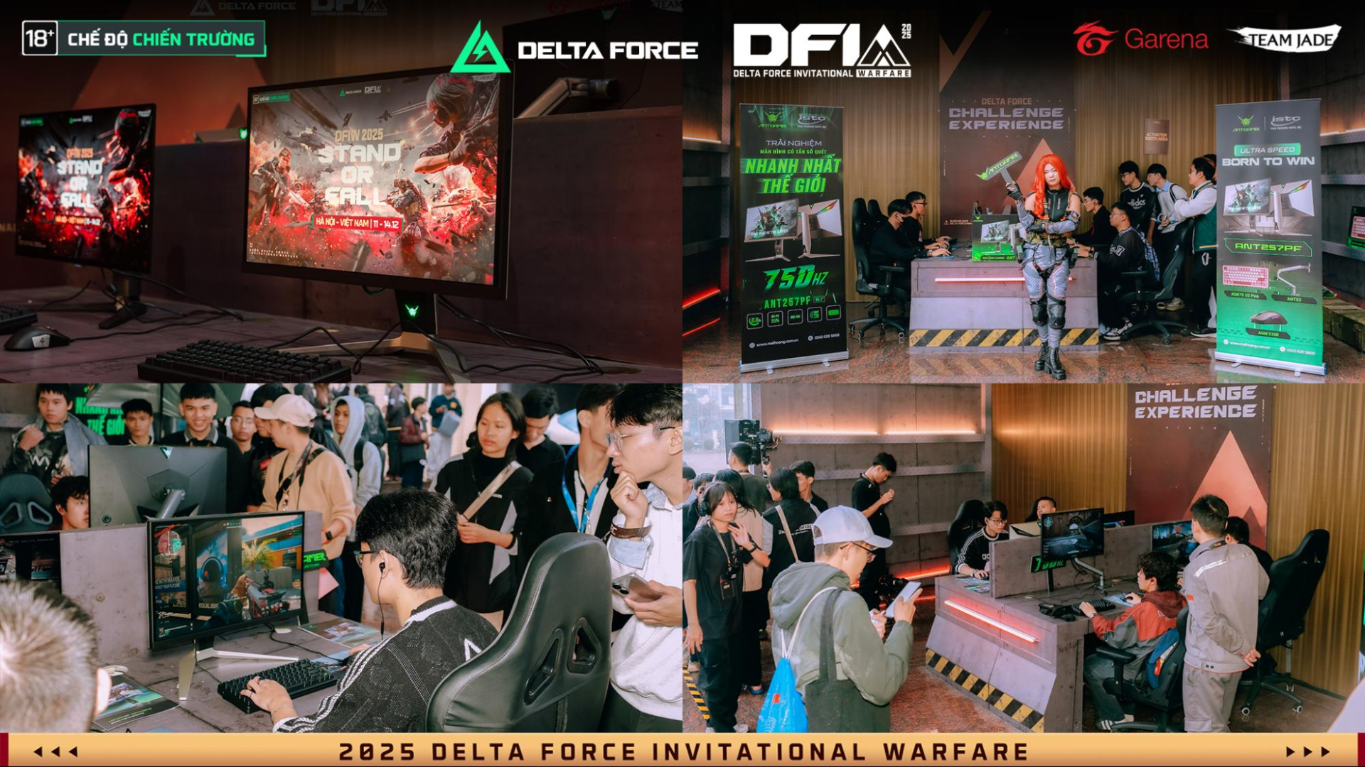 Màn hình ANT257DF là một trong những màn hình có tần số quét cao nhất hiện nay trên thế giới